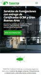 Mobile Screenshot of fumigaciones.com.ar